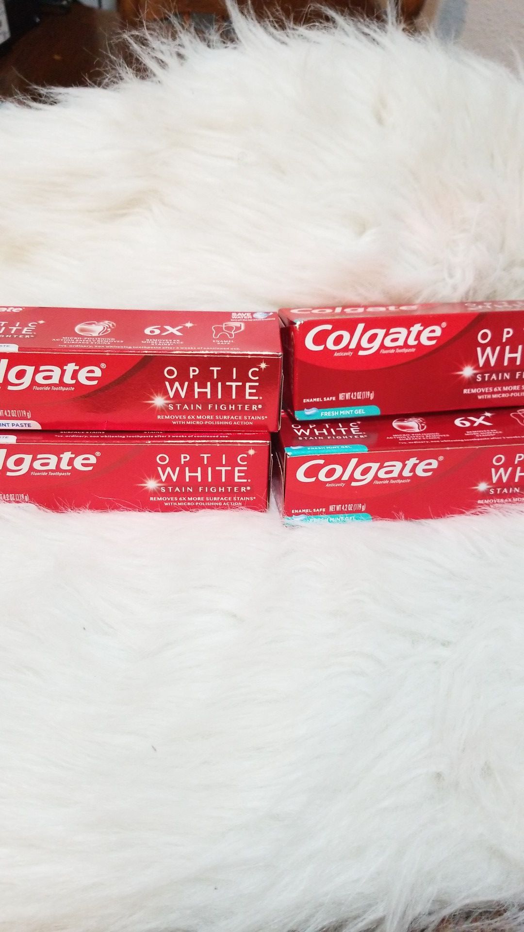 Colgate Optic white