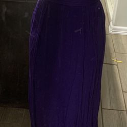 Purple Evening Dress Size 4