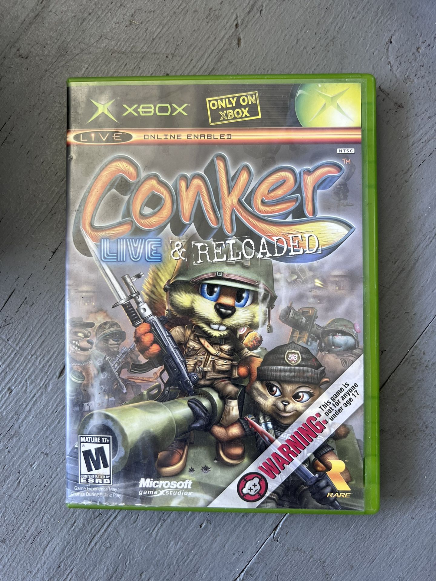 Microsoft XBOX Conker: Live & Reloaded