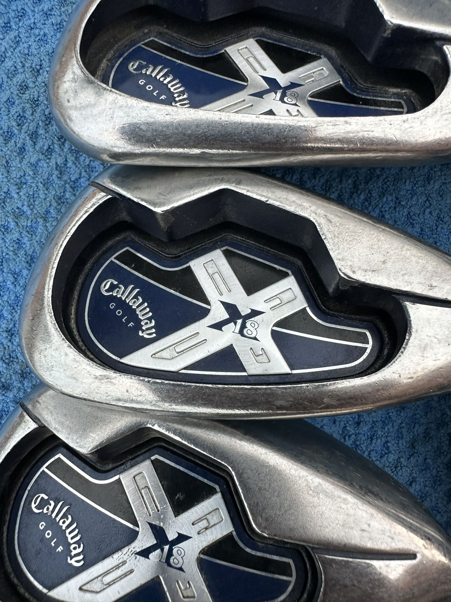 Callaway X-18 Iron Set With Graphite Shafts