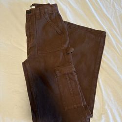 Brown Cargo Pants Size 23