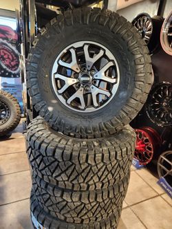 17 Inch Ford Raptor Wheels With New 35x12.50 17 Nitto Ridge  Grappler Ford Raptor,ford F150 Raptor Bronco