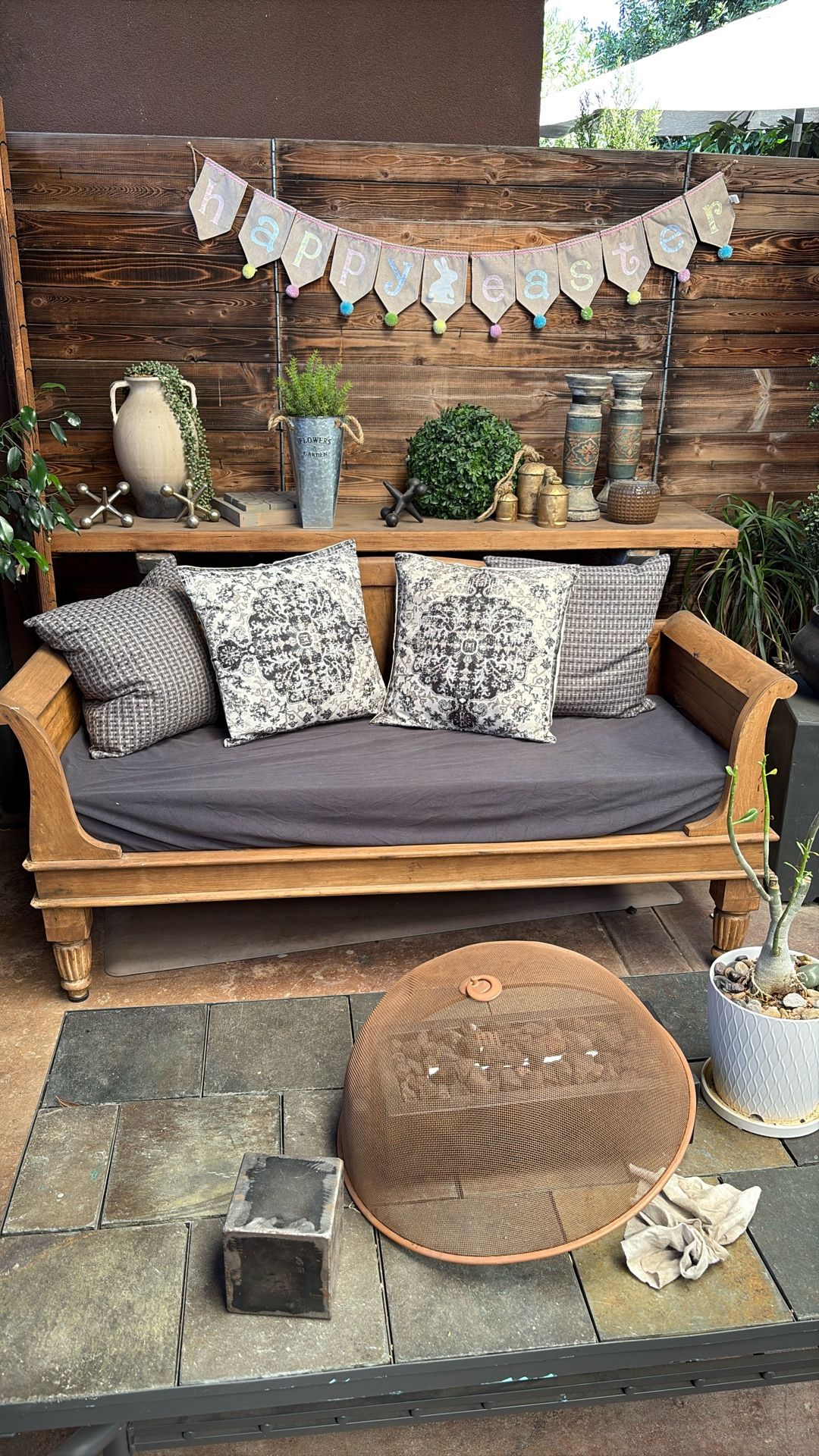 Solid Wood Couch