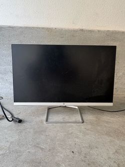 HP 24-Inch Computer Monitor – HDMI – Silver Stand
