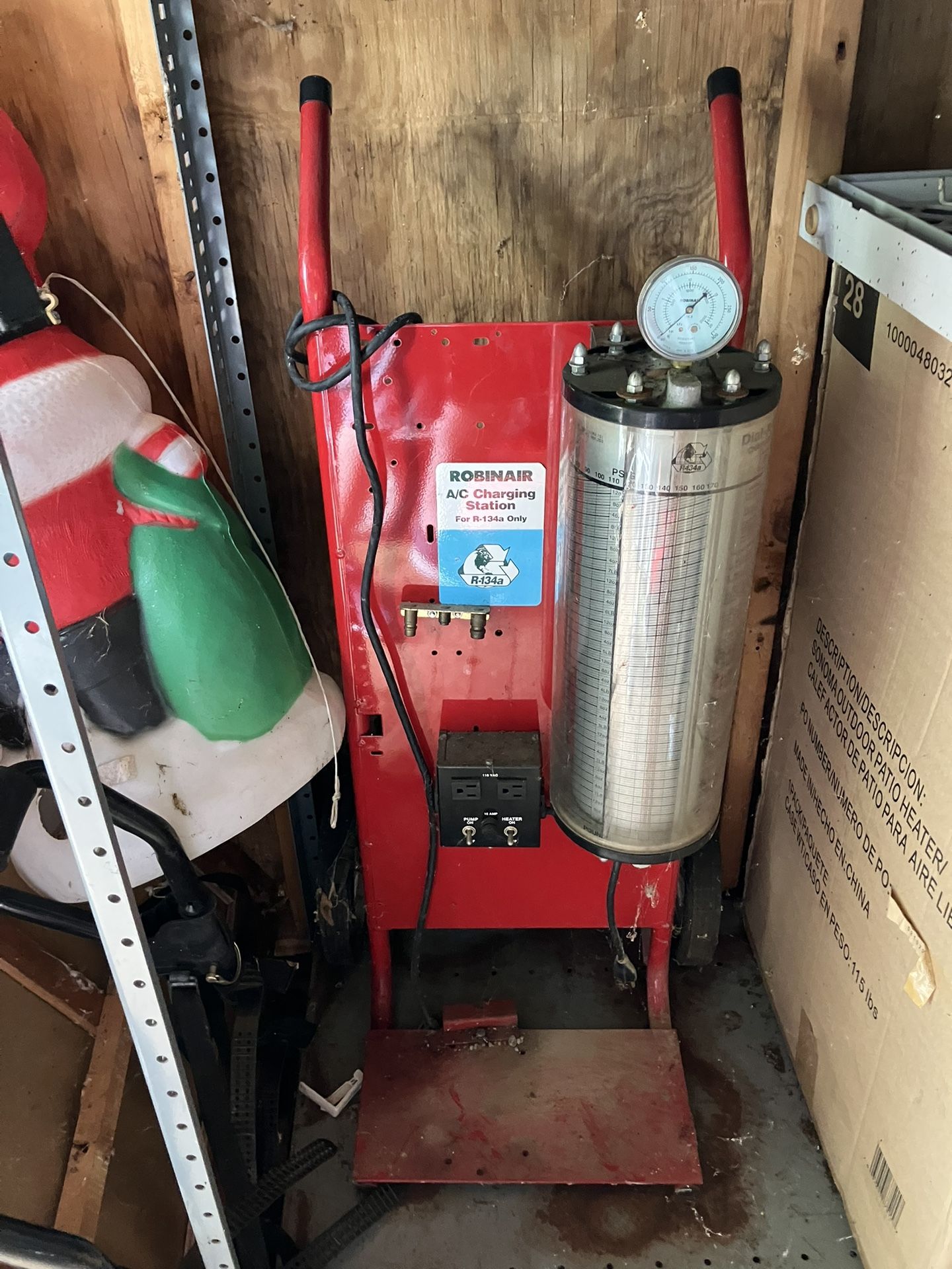 AC Charging Station And Tanks