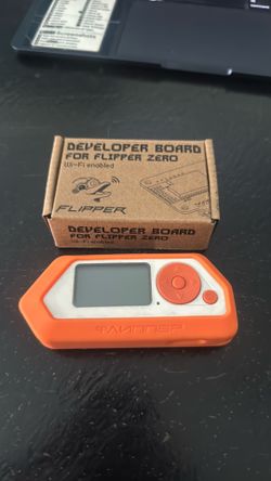 Flipper zero with developer board