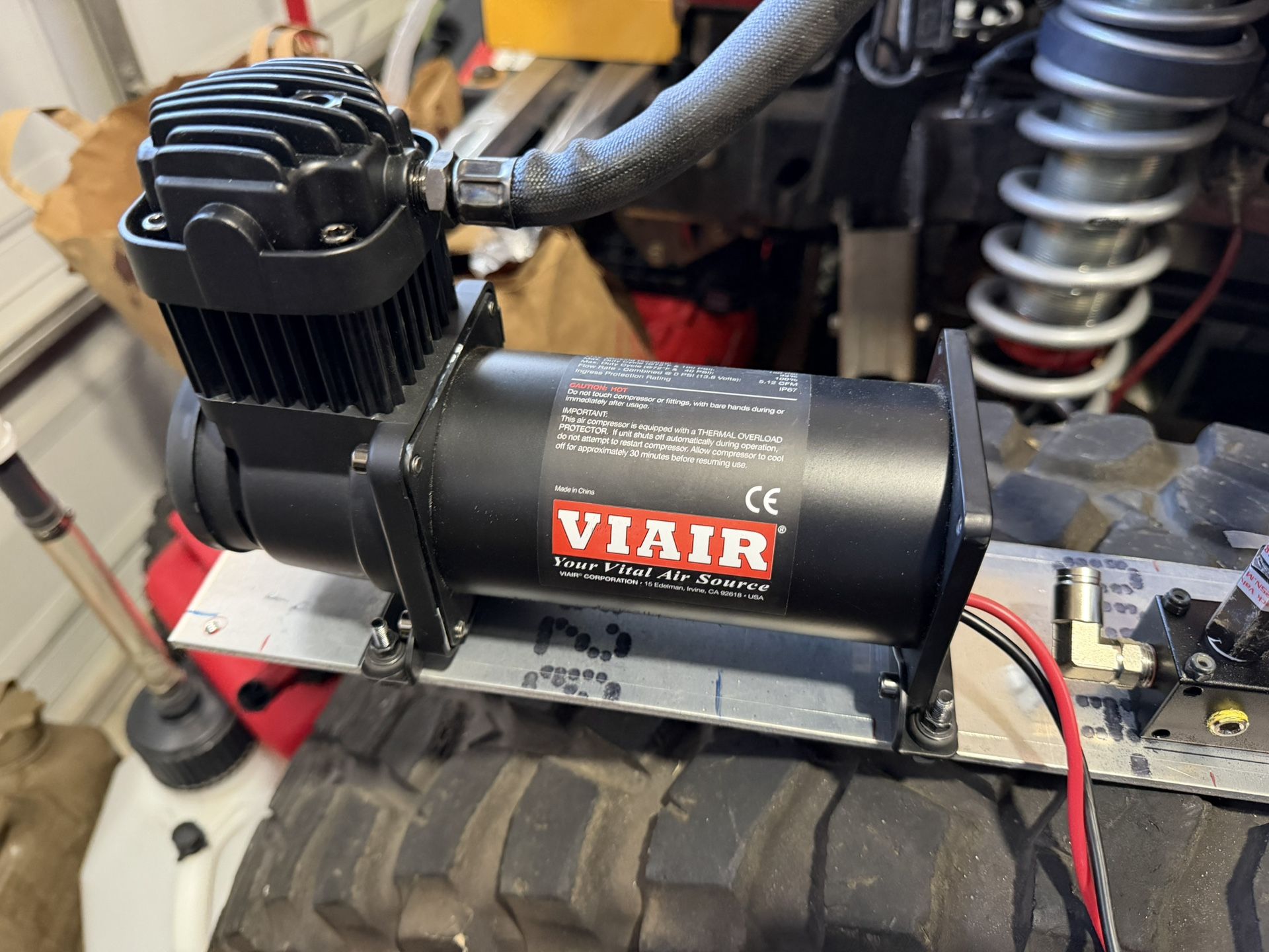 Dual Viar Air Compressors