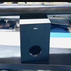 TCL sub and sound bar