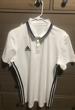 New adidas white T- Shirt zise L $10