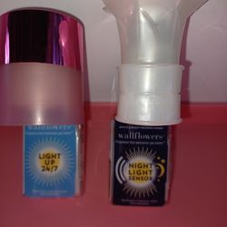 New,bath And Body Works 2 Wallflowers,light Up 