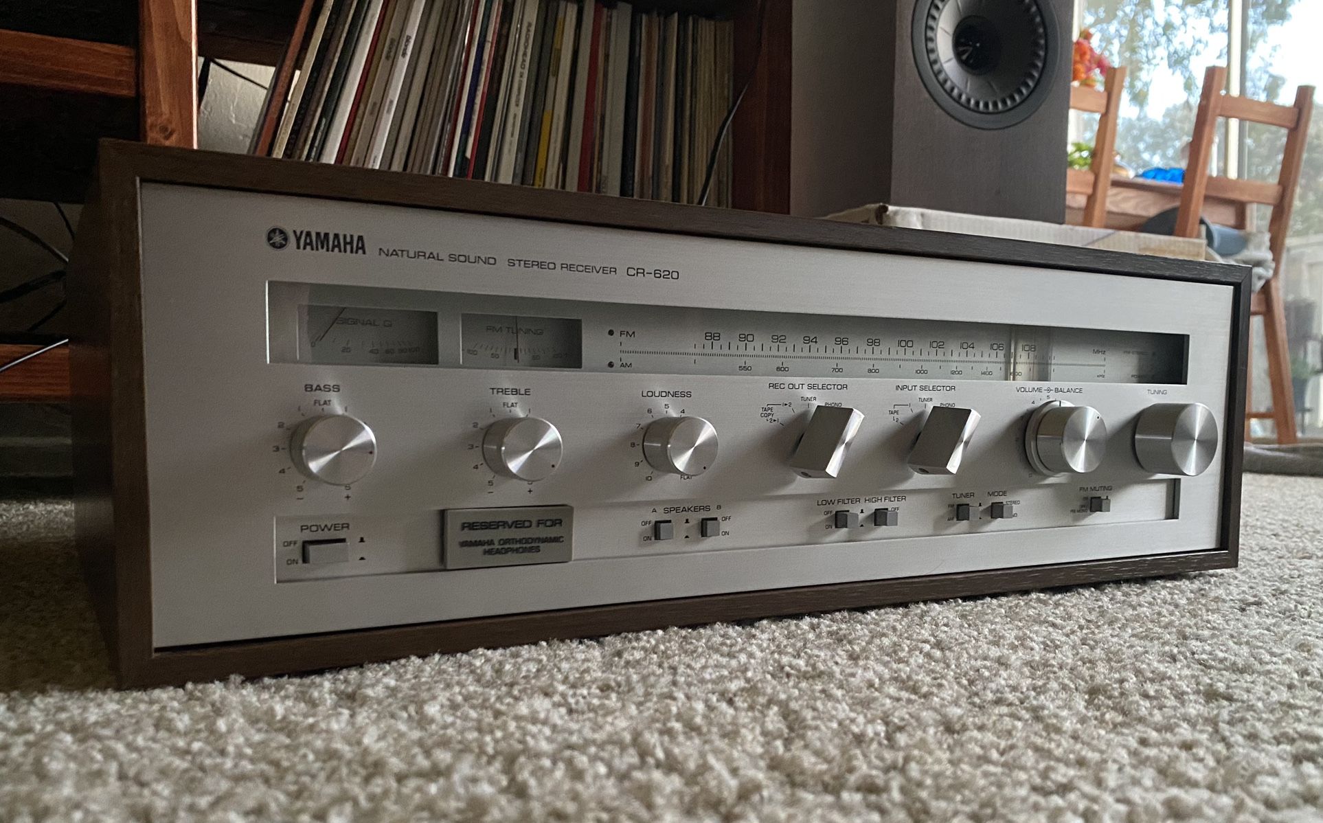 Yamaha CR-620 Vintage Receiver Cleaned