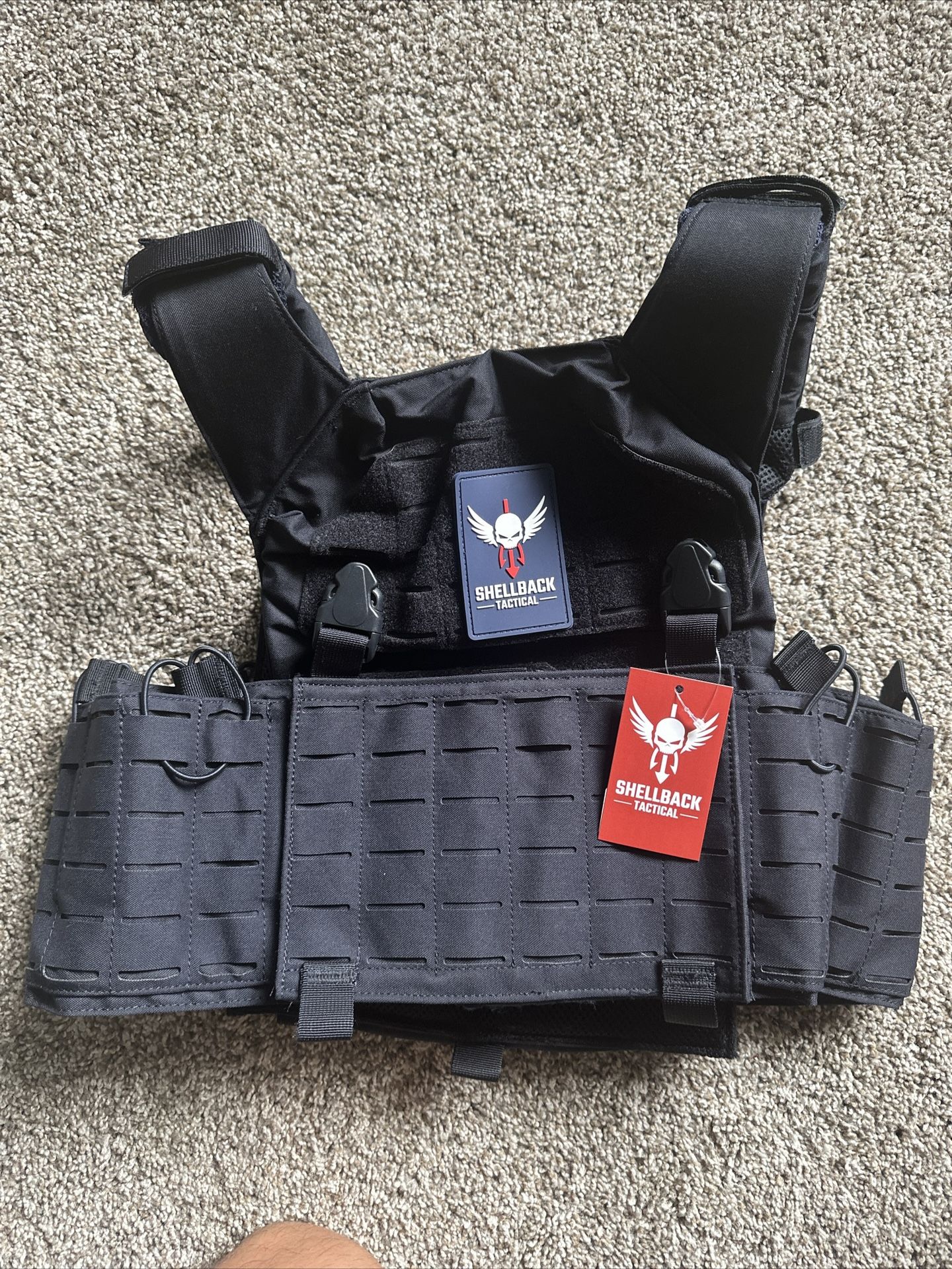 SHELLBACK TACTICAL RAMPAGE 2.0 PLATE CARRIER Combat Vest (No Plates Included)