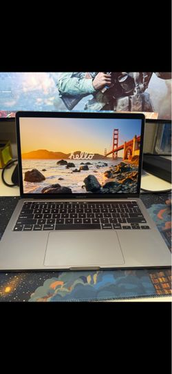 APPLE Macbook Pro Laptop 13" M1 8GB 256GB SSD Golden Gate Silver A2(contact info removed)