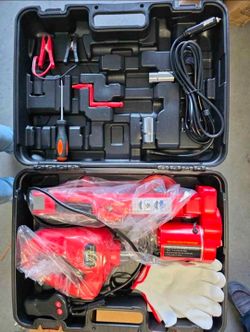 3Ton Electric Scissor Jack & Impact Wrench Set