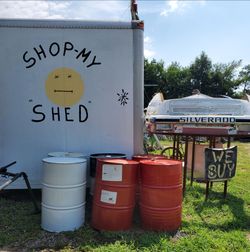 55 gallon drums