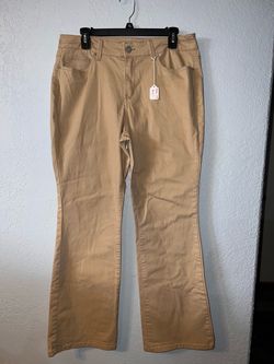 Khaki Bootcut Pants Size XL woman & Men pants