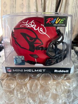 Riddell Arizona Cardinals Signed Mini Helmet Kurt Warner