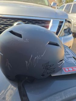 Autographed helmet from 2019 X Games