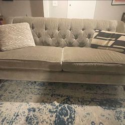 Craftsman Tufted Sofa
