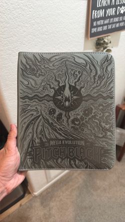 4 Pocket Pitch Black Top Loader Binder