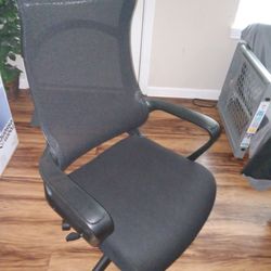 Office  Chair High Black