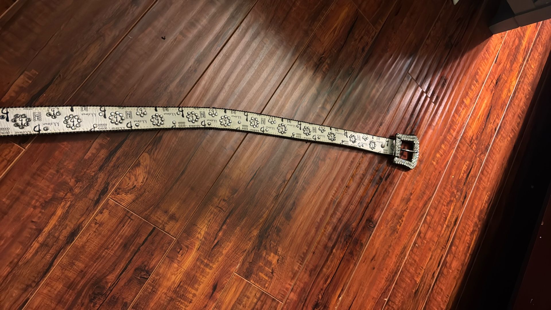 BB SIMONS VINTAGE RARE BELT