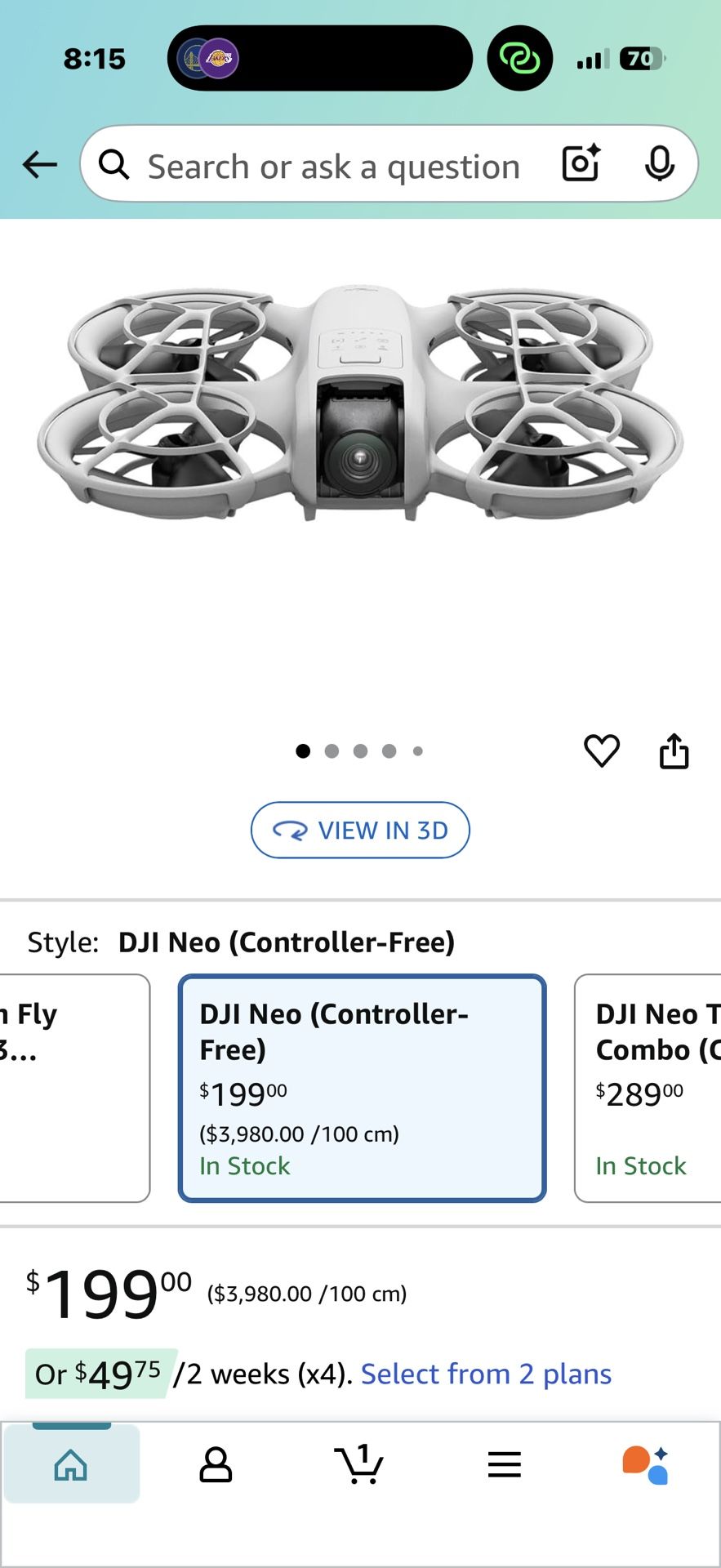 DJI Neo Drone 
