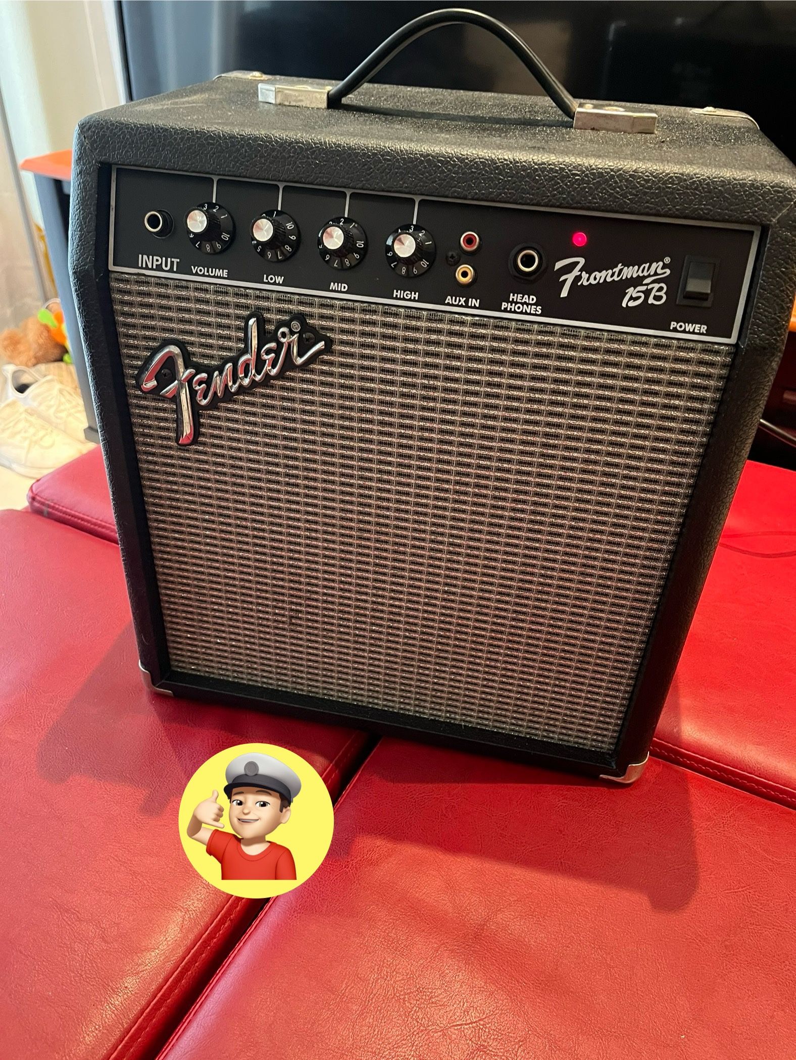 π₯ FenderββFrontmanβ 15B Amplifier Bass Guitar Drum Set Too