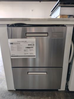 GE dishwasher double drawer