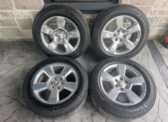 20’ Silverado Tahoe Yukon Sierra Denali Suburban LTZ Wheels Tires 6 Lug