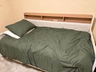 New twin bed and mattresses
