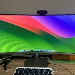 Samsung CF791 34” Curved Ultrawide Monitor 