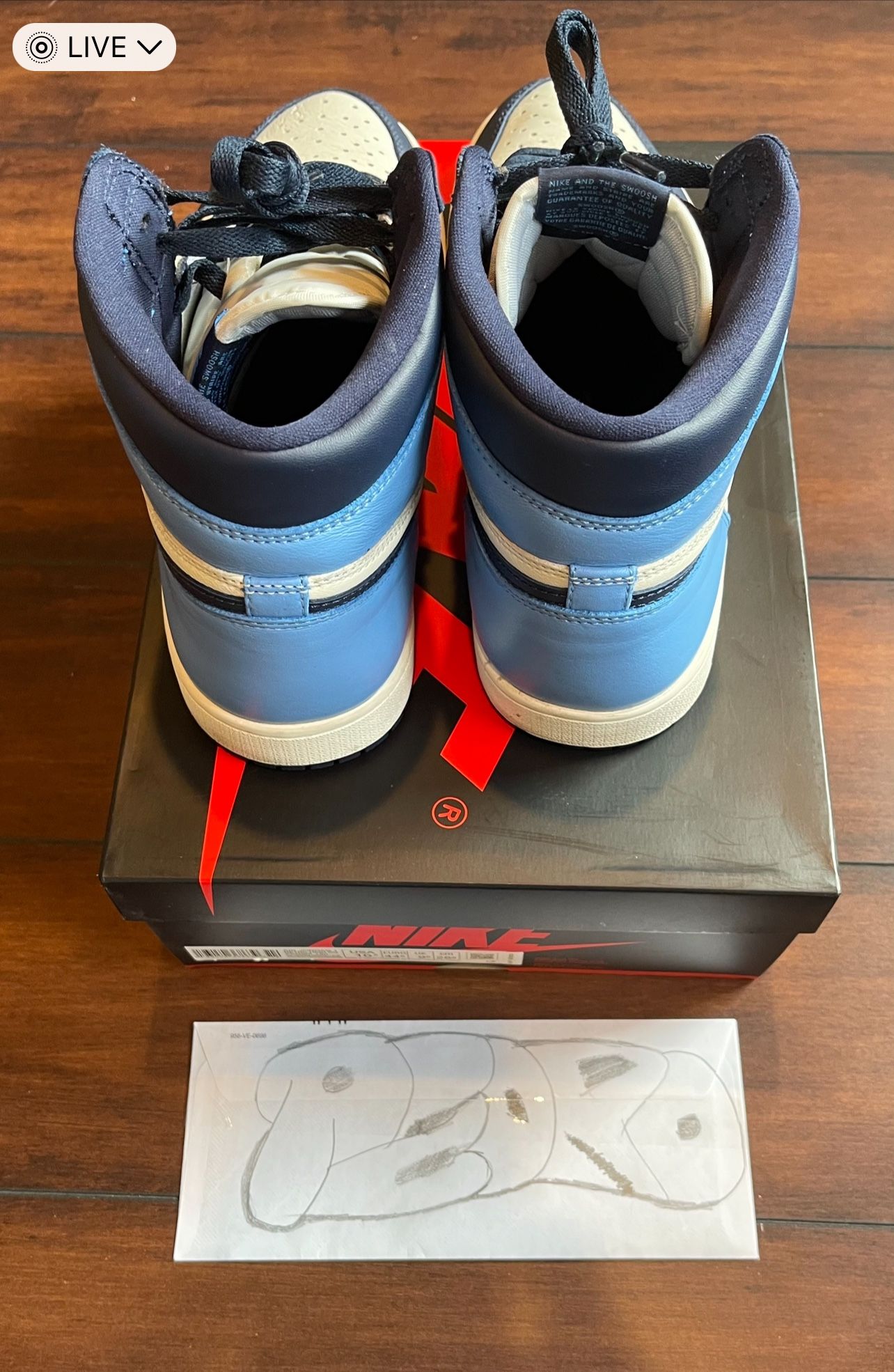 Jordan 1 Obsidian 9/10 condition Air Jordan 1 Retro High OG  main image 4