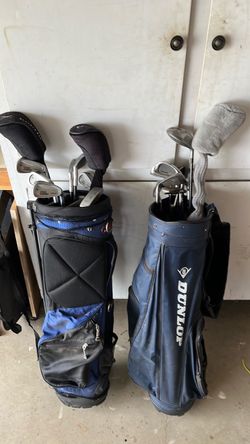 Two Golf Club Sets with Bags