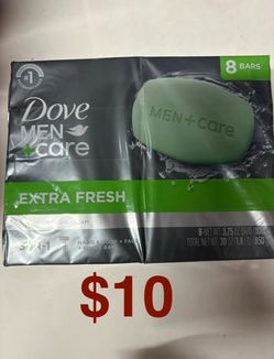 Dove Men+Care Extra Fresh Bar Soap 8-Pack