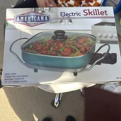 Electric Skillet 12” X 12” 