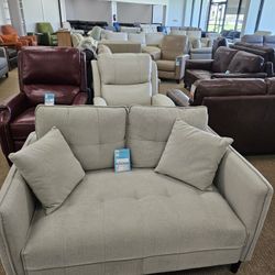 Discounted Fabric Sofa Set, $599 For Both Sofa And Loveseat 