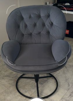 Velvet chair
