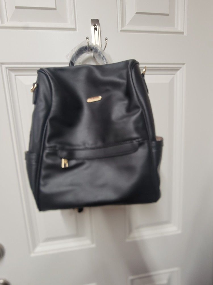 Leather Backpack Purse
