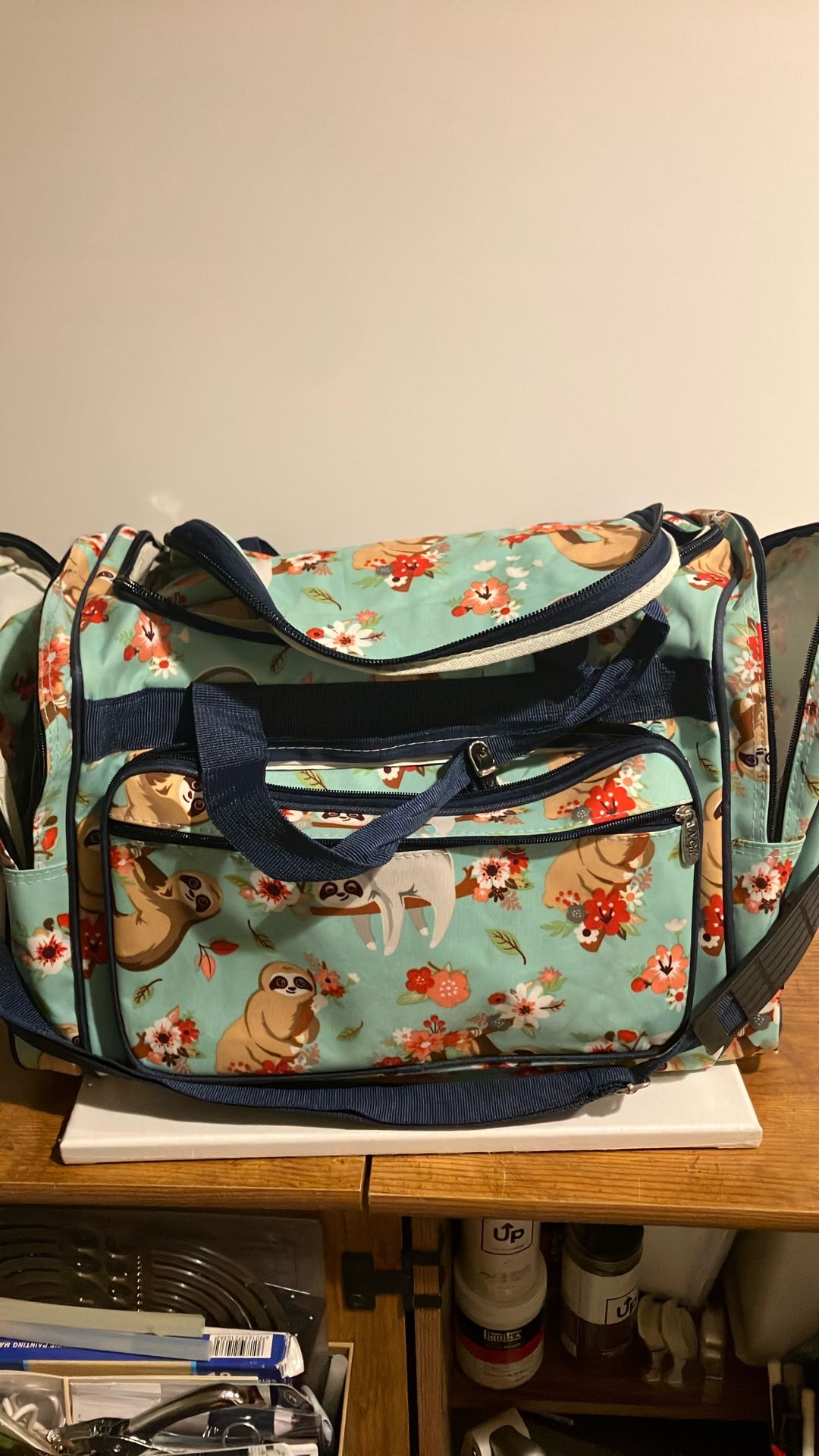 Duffle Bag (sloth Print) 