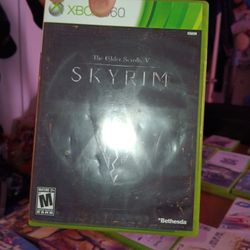 Xbox 360 Skyrim 