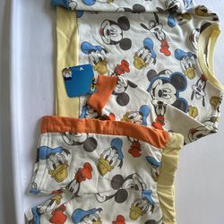 mickey mouse fleece outfit