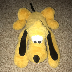 the disney store genuine original authentic pluto plush 16”