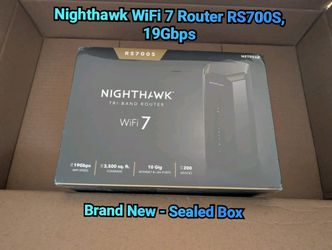 Nighthawk WiFi 7 Router RS700S, 19Gbps
