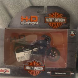 Harley Davidson Model Motorcycle Still In Box