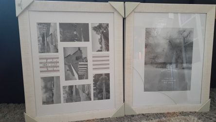 Bee and willow photo frames .