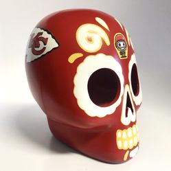 Kansas City Chiefs -SugerSkull w/ Build-in Led Lights