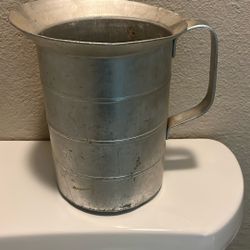  Vintage Aluminum Pitcher