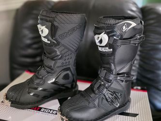 O'Neal kid dirtbike boots
