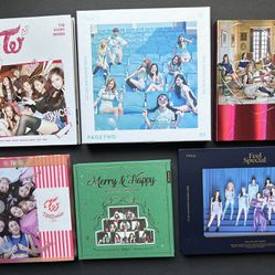 Twice Kpop Album Lot Story Begins Page Two Signal Twicecoasterlane1 Merry And Happy Feel Special